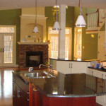 custom home kitchen