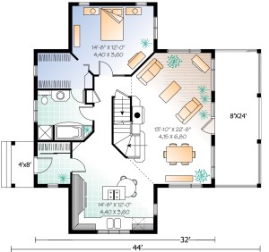Cottage with Loads of Options First Floor Plan - SDL Custom Homes