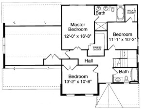 Two Story Traditional Plan Image - Floor 2